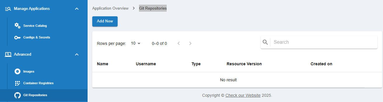 Manage Git Credentials